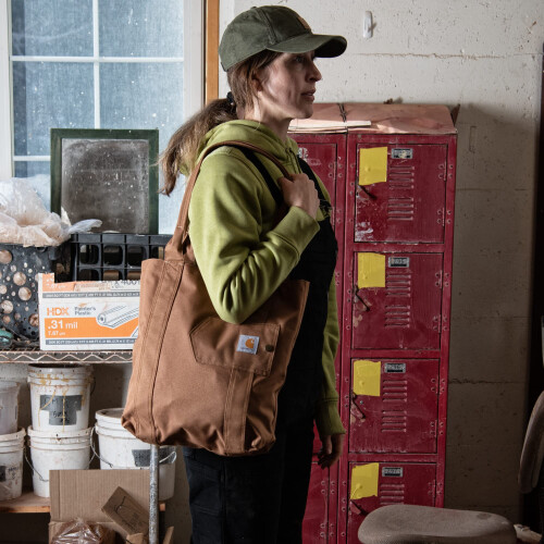 Carhartt Carhartt Vertical Open Tote Carhartt Bruin 1