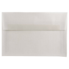 JAM PAPER A8 läpikuultava tarrakuoret - 5 1/2 x 8 1/8 - Kirkas - 50 kpl/pakkaus