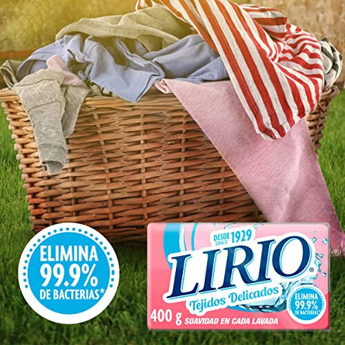 Savon     lessive Lirio Rose/Rosa 2