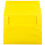 JAM PAPER A2 Colored Invitation Envelopes - 4 3/8 x 5 3/4 - Yellow Recycled - 100/Pack 2