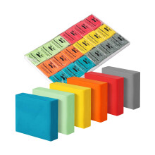 Mr. Pen Knetradierer     18er-Pack bunte, formbare Kunstradierer f  r K  nstler und Zeichner