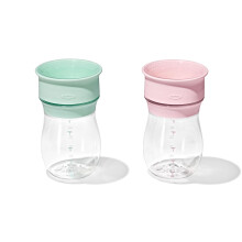 OXO Tot Transitions 360                9 Oz. - Opal and Blossom -                     2