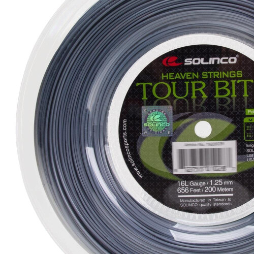 Solinco Tour Bite Tennissaite (Rolle) - 200m/656ft 1