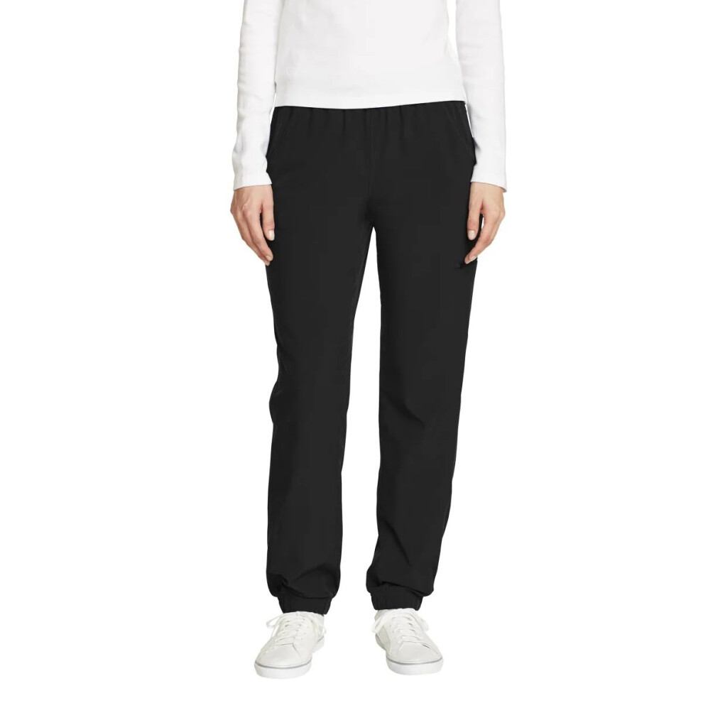 Pantaloni Foderati Da Donna Di Eddie Bauer Stormrepel E Tasche Funzionali 50+ Upf (Black 14)