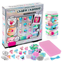 Kit di design per gioielli Fashion Angels Charm Changers Axolotl League, include adorabili ciondoli Axolotl e oltre 700 perline. Attivit    di crea