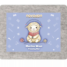 Novodon Merino Wool Pressing Mat for Quilting 17"""" x 13.5"""" 100% Merino Wool Pressing Mat for Quilting and Ironing