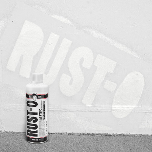 Rust-Oleum Σπρέι ακρυλικού χρώματος Rust-Oleum Rust-O για καλλιτέχνες 11 oz ματ λευκός θόρυβος 1