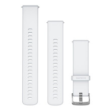 Cinturino a sgancio rapido Garmin - Silicone Whitestone 22 mm