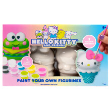 Horizon Group USA Sanrio Hello Kitty a prtel Malujte si sv vlastn figurky Sada pro umen a remesla
