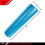 JFIT High Density Foam Roller Solid Blue 36-tommer 2