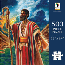 Afroamerick v razy - 500-dielna skladacka - in pirat vne cierne umenie pr miovej kvality pre relax ciu a zamyslenie - Walking by Faith