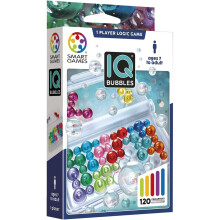 Gioco di puzzle - SmartGames - IQ Bubbles - 120 sfide - Colori variati - A partire da 8 anni