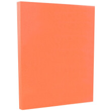 JAM PAPER Vellum Bristol Cartolina de 65 lb - Capa 8,5 x 11 - 147 g/m - Salmo - 50 folhas/pacote