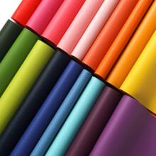 18 Stuck Kunstlederblatter 8-12 Zoll Regenbogenfarbener weicher Lederstoff Bunte Blatter Geeignet zur Herstellung von Schleifen Lederohrringen Ha