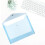 JAM PAPER Plastic Envelopes with Snap Closure - Letter Booklet - 9 3/4 x 13 - Blue - 12/Pack 4