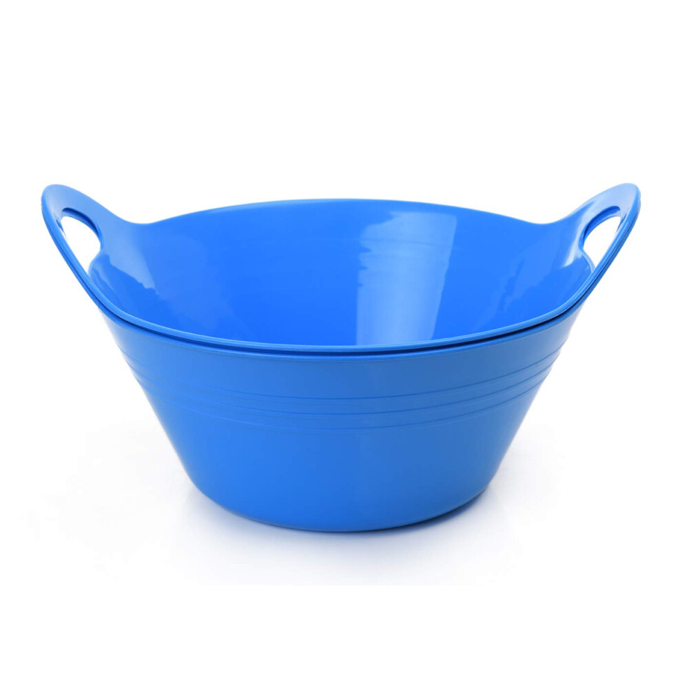 Mintra Home Plastic Bowls with Handles (4.5L Large 2pk  Blue)-image-OPC-PGS9DDF-NEW