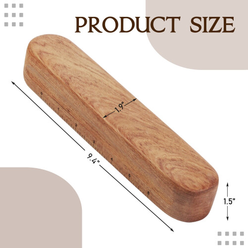 Clapper de Costureiros Savina para Patchwork, Madeira Dura Profissional 1