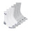 PUMA herr PUMA herr 6-pack Crew strumpor Vit/Gr 10 13 US 1