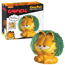 Chia Pet Garfield with Seed Pack Decorative Pottery Planter Easy to Do and Fun to Grow Novelty Gift Perfect for Any Occasion