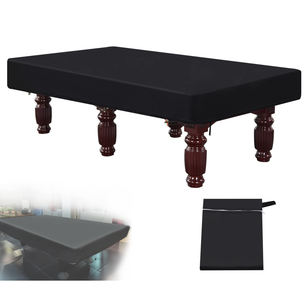 Housse de protection imperméable et indéchirable pour table de billard (2,2 m, 2,4 m, 2,7 m) avec sac de rangement, pour intérieur et extérieur,