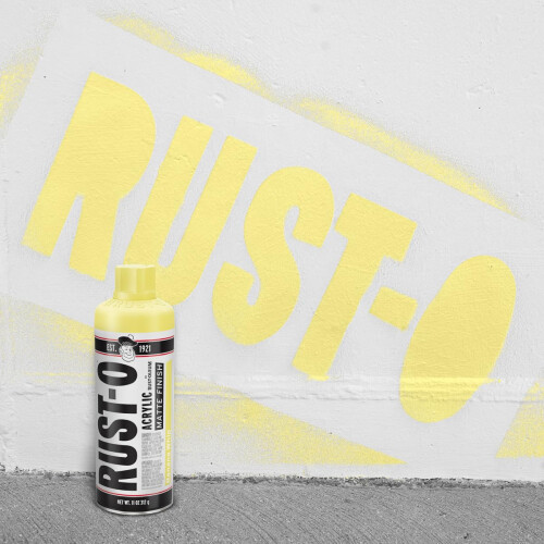 Rust-Oleum Σπρέι ακρυλικού χρώματος Rust-Oleum Rust-O για καλλιτέχνες 11 oz ματ μπανάνα μαστίγιο 1