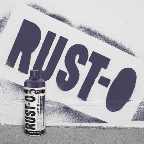 Rust-Oleum Vernice spray acrilica Rust-Oleum Rust-O 11 oz, viola opaco, Underground 1