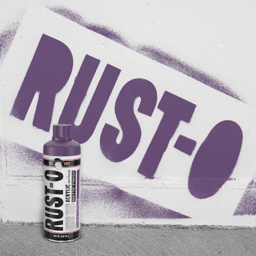 Rust-Oleum Rust-oleum rust-o akryl artysta spray farba 11 uncji matowa winogron 1