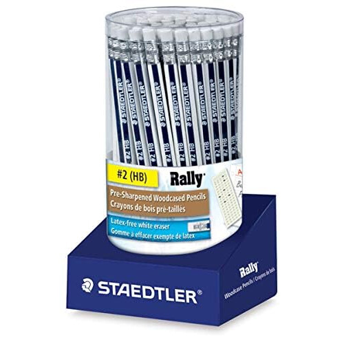 Staedtler Pencil No. 2  Presharpened  Latex-free Eraser  Hexagonal  72 pcs 1