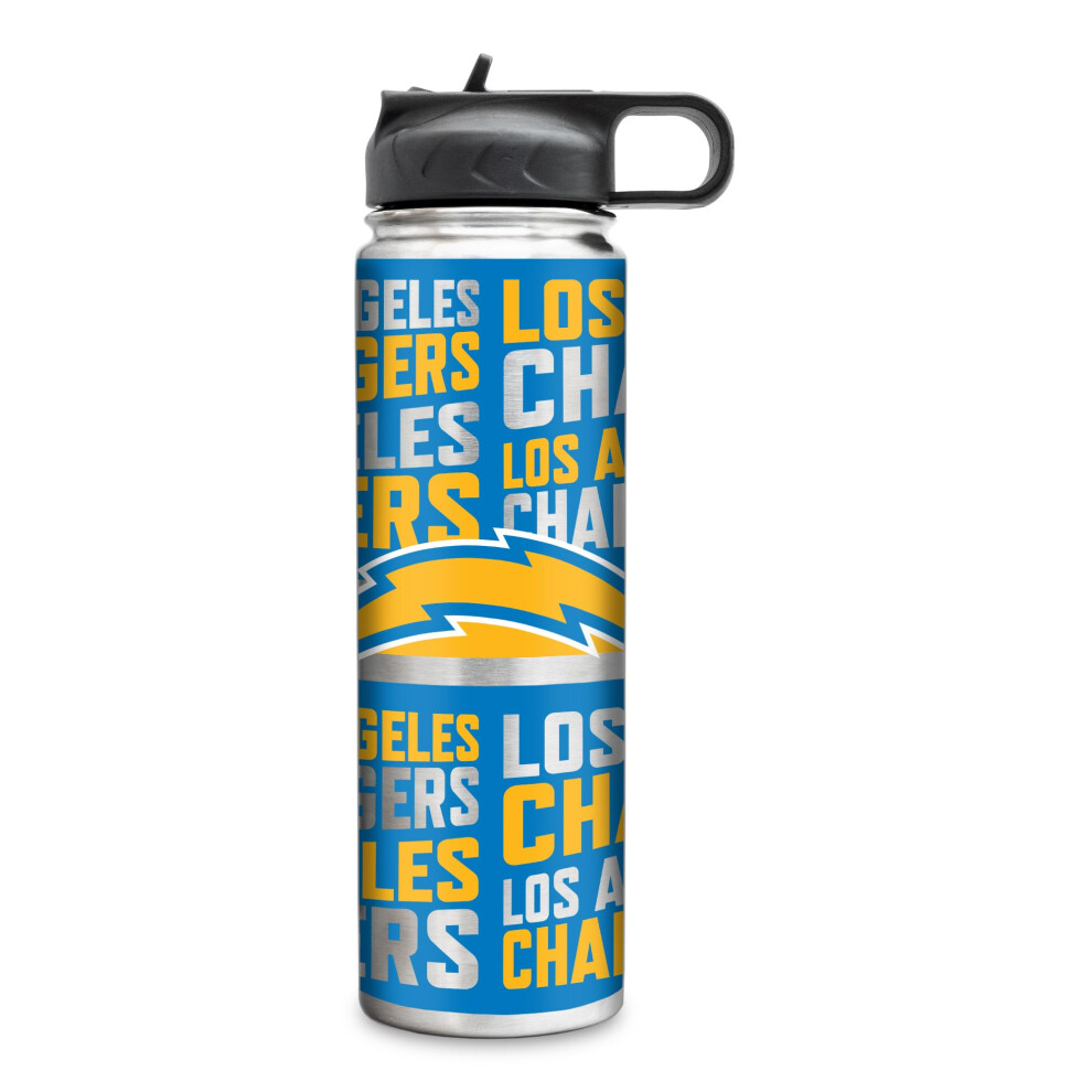 Rico Industries Nfl Football Los Angeles Chargers Edelstahlbecher Mit Deckel, 650 Ml, Ideal F R Kaffee, Tee, Wasser Oder Cocktails-image