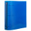 JAM PAPER Pasta de plstico de 3 polegadas - Pasta azul de 3 argolas - Vendida individualmente 2