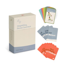 Weightlifting Elevate Exercise Cards: Comprehensive Weightlifting Card Deck for Gym Fitness. Includes 65 Exercises 8 Bonus Challenges and 4 Unique