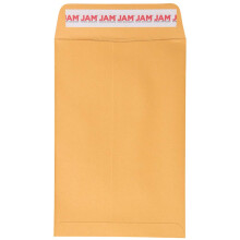 JAM PAPER 6 x 9 avopäät Katalogin kirjekuoret, joissa kuoriminen ja sulkeminen - ruskea Kraft Manila - 50 / kpl