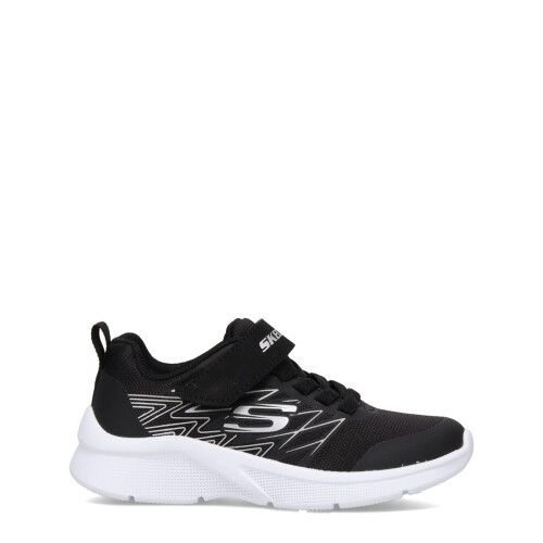 Skechers Skechers boys Microspec Sneaker  Black/Silver  3 Little Kid US 2