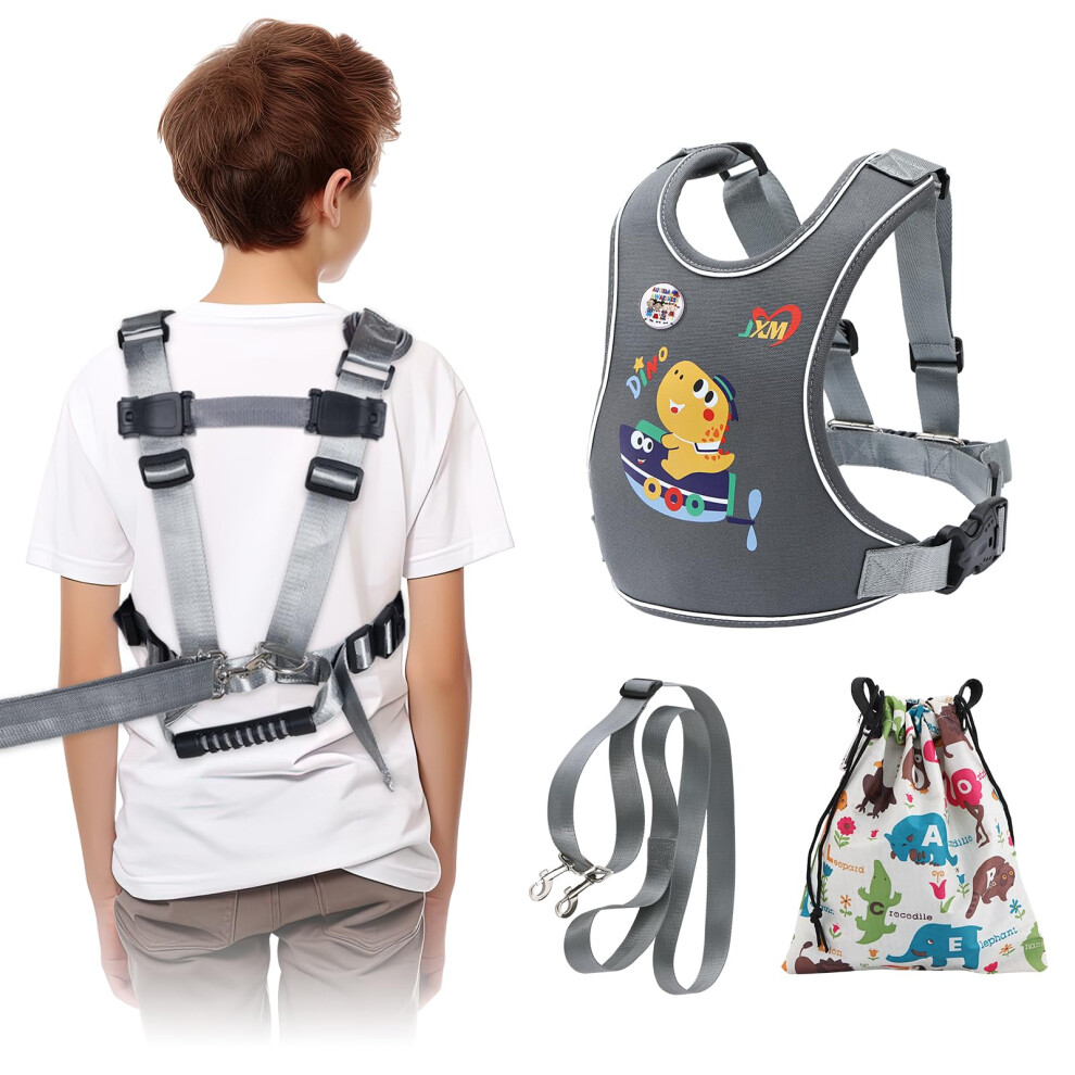 2025 New Safety Harness for Older Children (6-12yrs) with Autism Special Needs ADHD/ASD  Teens Youth Vest Walking Harness with Grab Handle and Autism