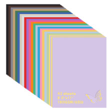 Cartulina de colores Phinus, 42 hojas, papel para impresora, 8,5 x 11 pulgadas, 21 colores surtidos, cartulina gruesa de 180 g/m , para imprimir,