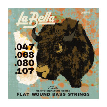 La Bella OSF-4 Olinto Signature Series Zestaw 4 strun do basu z plaska rana 47-107
