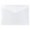 JAM PAPER Envelopes Plásticos com Fecho - Carta Booklet - 9 3/4 x 13 - Transparente - 12/Pack 1