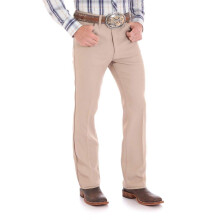 Calças de fato Wrangler para homem, Dark Beige, 32W x 29L US