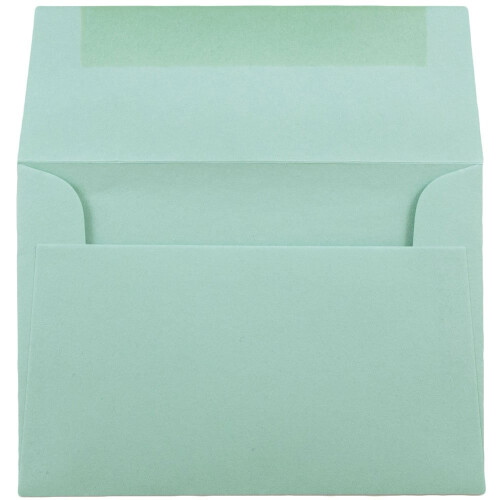 Jam Paper A2 Invito Premium buste - 4 3/8 x 5 3/4 - Aqua Blue - 100/Pack 1
