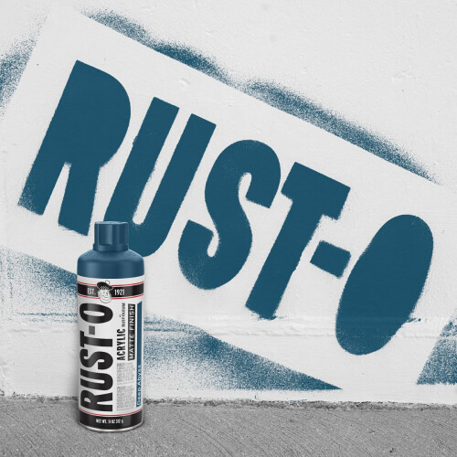 Rust-Oleum Vernice spray acrilica Rust-Oleum Rust-O 11 oz, opaca, Deep Abyss 1