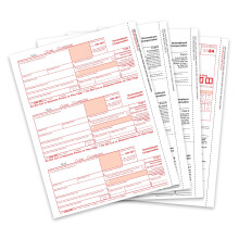 Blue Summit Supplies 1099 NEC Belastingformulieren 2024, 50-delig 5-delig Formulieren Kit