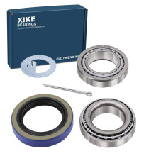 XiKe 1 s?t passer til 1-1/16'' til 1-1/4"""" aksler Trailerhjulnavs?t L68149/L68111 & LM67048/LM67010 Lejer 171255TB/10-19 t?tning og split.