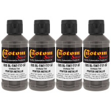 Concentrato per tinta uretanica Custom Coat da 3 once (colore peltro metallizzato) per la colorazione di rivestimenti per cassoni di camion (conf