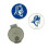 Team Effort Duke Blue Devils Hat Clip & 2 Ball Markers 1