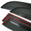 TuningPros WV-270 Window Visor Deflector Rain Guard Dark Smoke 4-PC Set 2