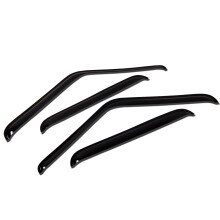 TuningPros WV-816 Vinduesvisir Deflector Rain Guard Dark Smoke 4-stk.
