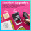 ExcelMark Personalized Book Stamp - From The Library Of - Ex Libris - Wood Self-Inking or Embosser (Deco Script Round) 4