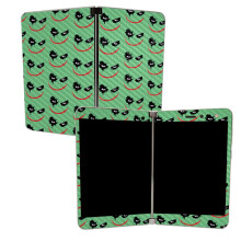 MightySkins Carbon Fiber Skin for Microsoft Surface Duo - Why So Serious | Protective Durable Textured Carbon Fiber Finish | Easy to Apply | Made in
