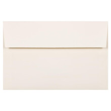 Jam Paper A9 Strathmore Invito buste - 5 3/4 x 8 3/4 - White naturale White - 50/Pack