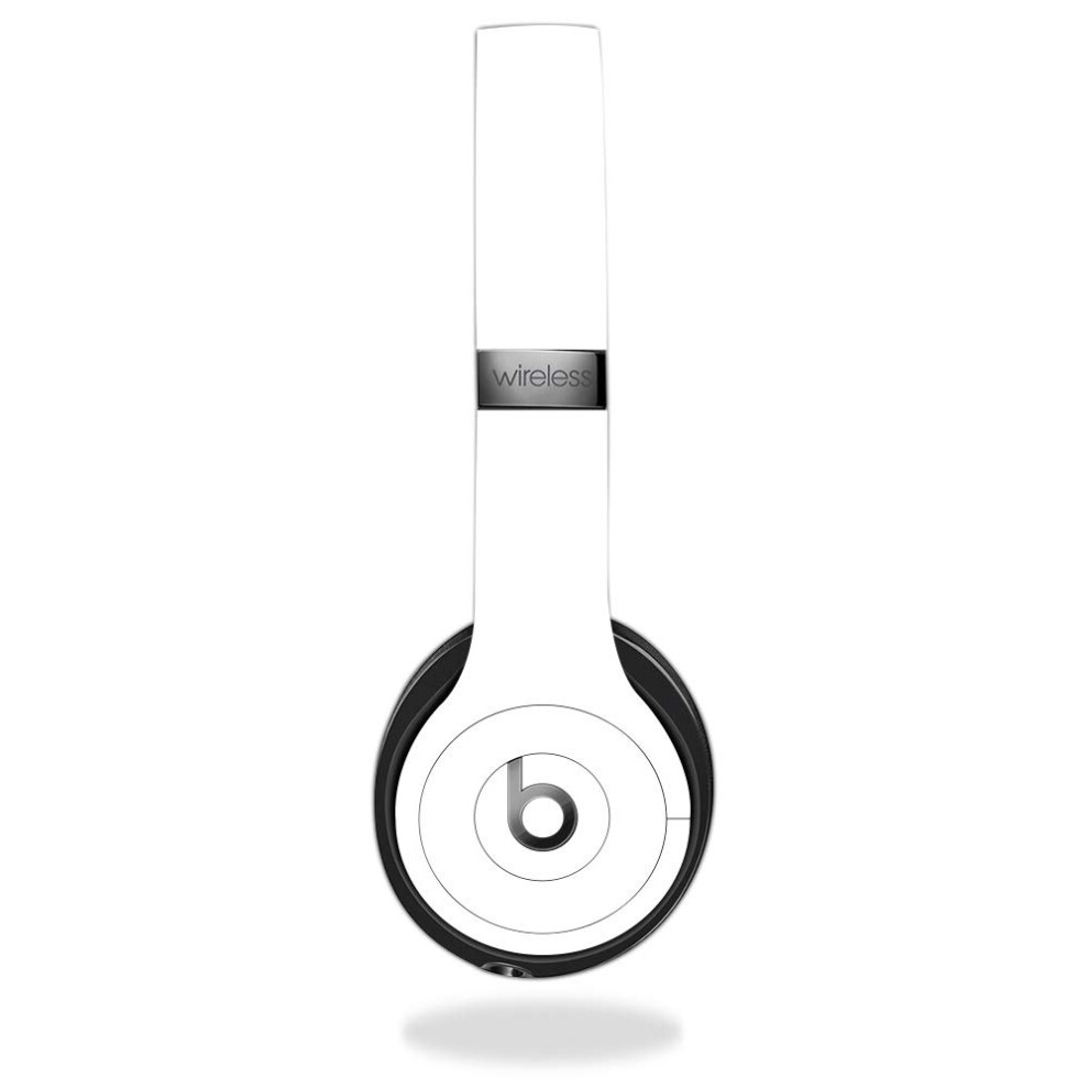 Mightyskins Glanzende Glitzer-Hulle Fur Beats Solo 3 Wireless Weiss | Schutzendes, Langlebiges Hochglanz-Glitzer-Finish | Einfach Anzubringen, Z-image
